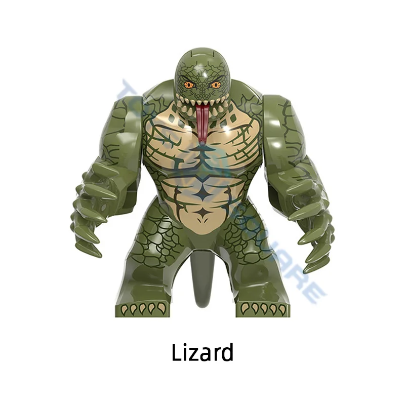 Конструктор Big Thanos Веном карнидж Халк ящерица райот Железный Патриот токсин