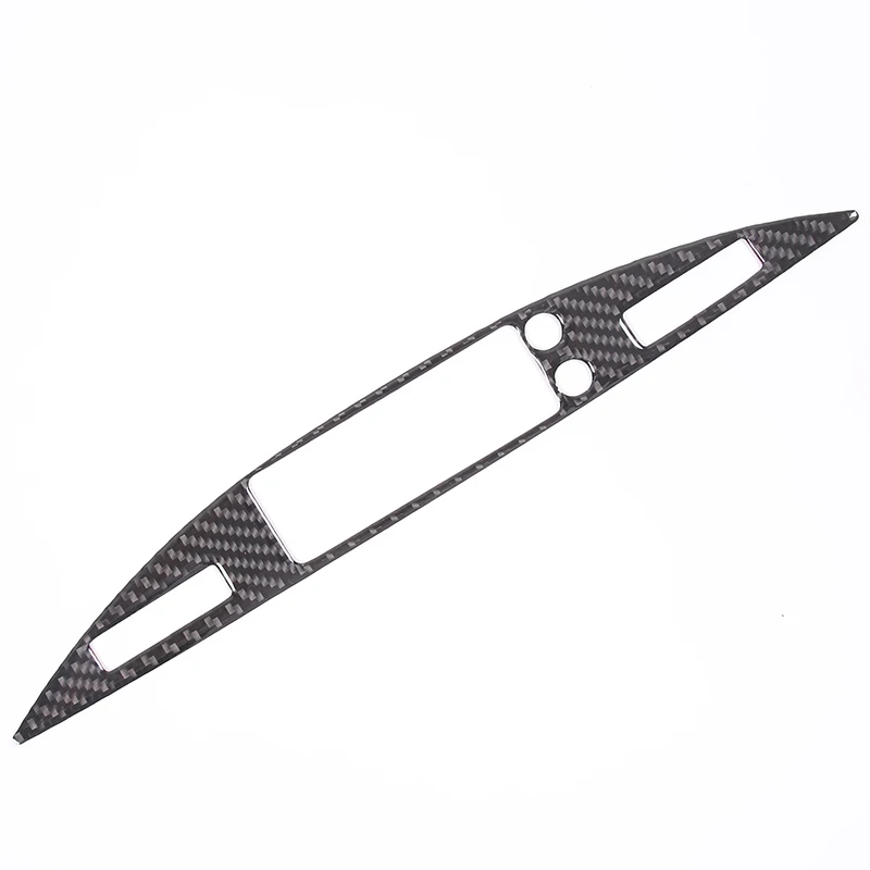 

Для 2006-11 Mitsubishi Eclipse мягкое углеродное волокно автомобильное центральное управление CD дисплей Панель наклейка автомобильные аксессуары