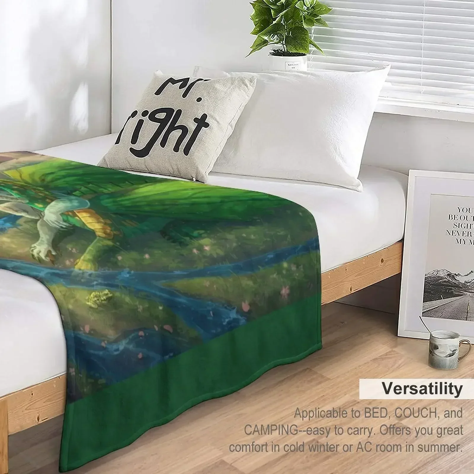 Крылья огне - одеяло Sundew and Willow диван-кровать для дивана тонкие одеяла