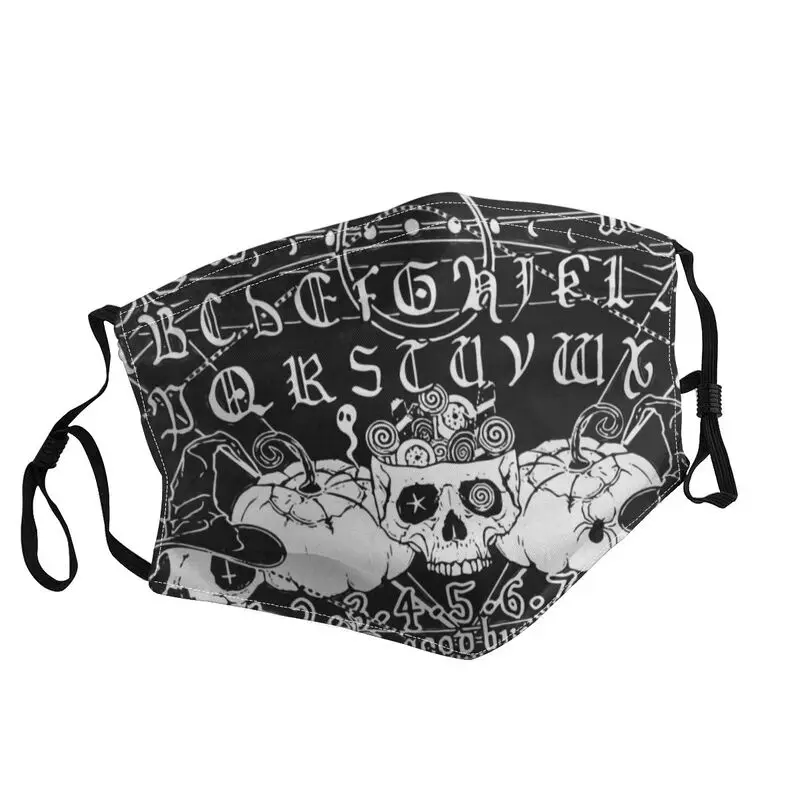 

Ouija Board Witchcraft Reusable Face Mask Adult Unisex Divination Welcome Anti Dust Protection Cover Respirator Mouth Muffle
