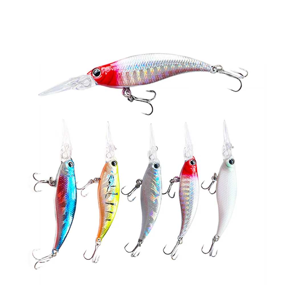 

Luya Bait Slow Sinking Mino Noise 4.3g 80mm Deep Diving Fresh Seawater Bionic Fake Bait Simulation Bait