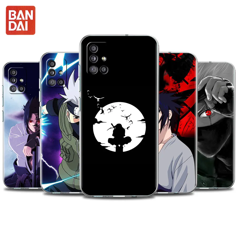 

Anime Naruto Kakashi Case For Samsung Galaxy A12 A52 A51 A32 5G A21s A02s A31 A72 A11 A22 4G Transparent Soft Phone Cover