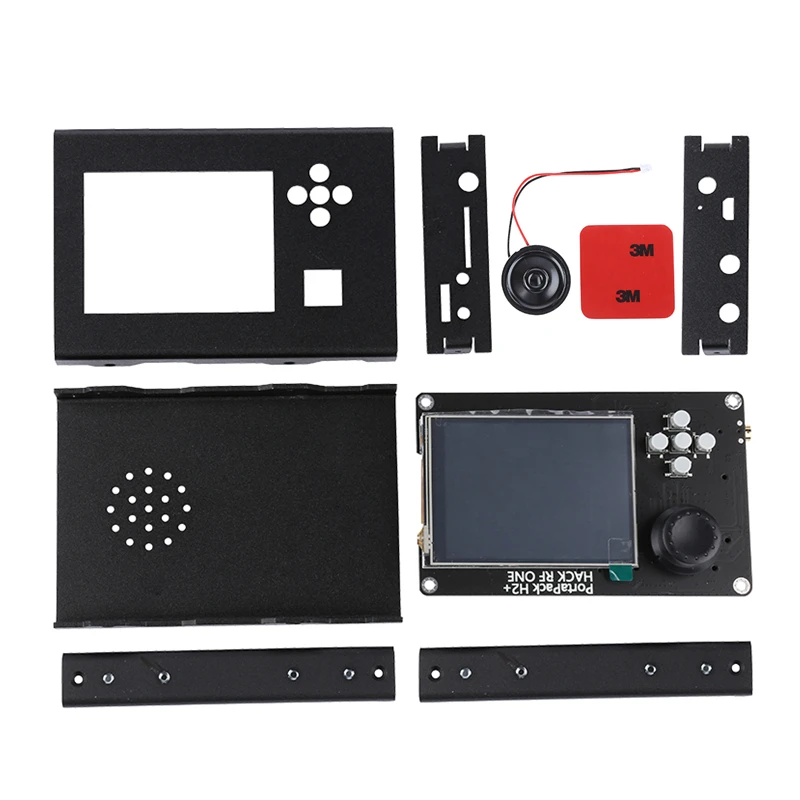 

PORTAPACK H2 3.2 Inch Touch LCD Display + Aluminum Case + 2000mAh Battery + Speaker For HACKRF ONE SDR