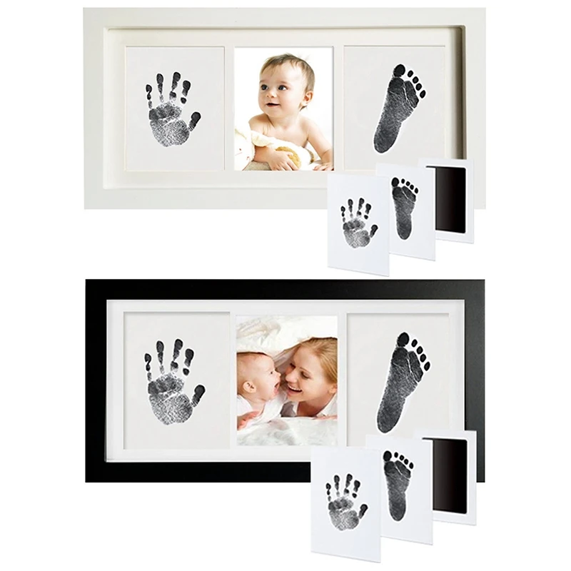 

Newborn Baby Footprints Handprint Ink Pads Kits for DIY Photo Frame Accessories Newborn Baby Prints Souvenir Gift