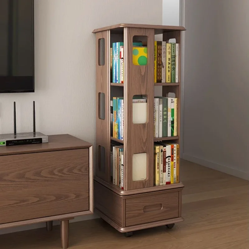 Вращающийся Органайзер угловые книжные шкафы детский органайзер для хранения