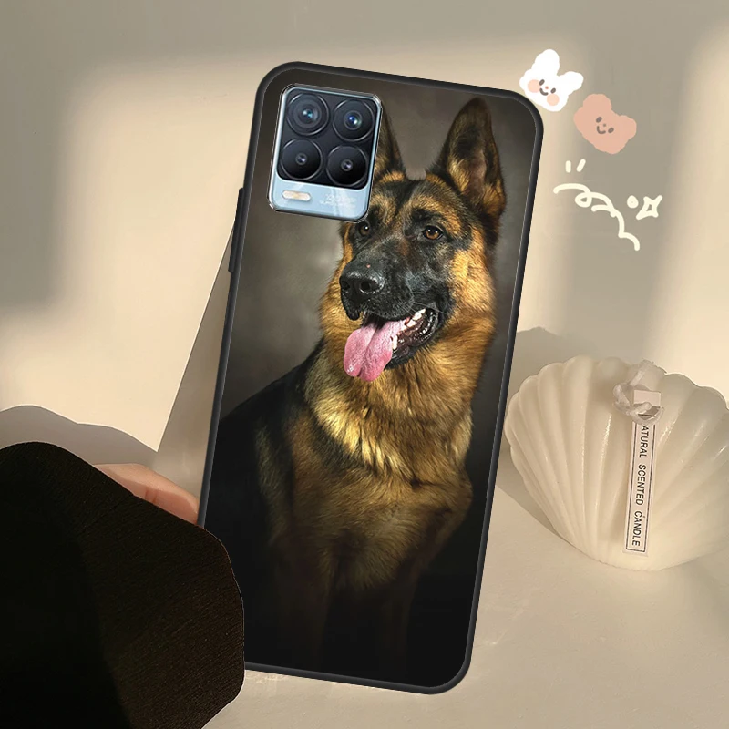 Чехол для немецкой овчарки OnePlus 10 Pro 9 8T Nord2 9R чехол Realme GT 2 7 8 Neo2 9i 8i C21