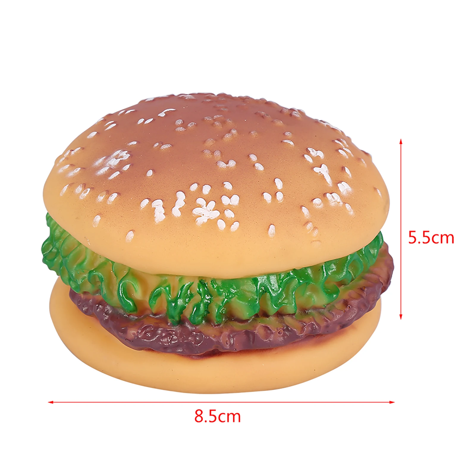 Игрушка для домашних животных со звуком гамбургер еда в форме ранней собаки