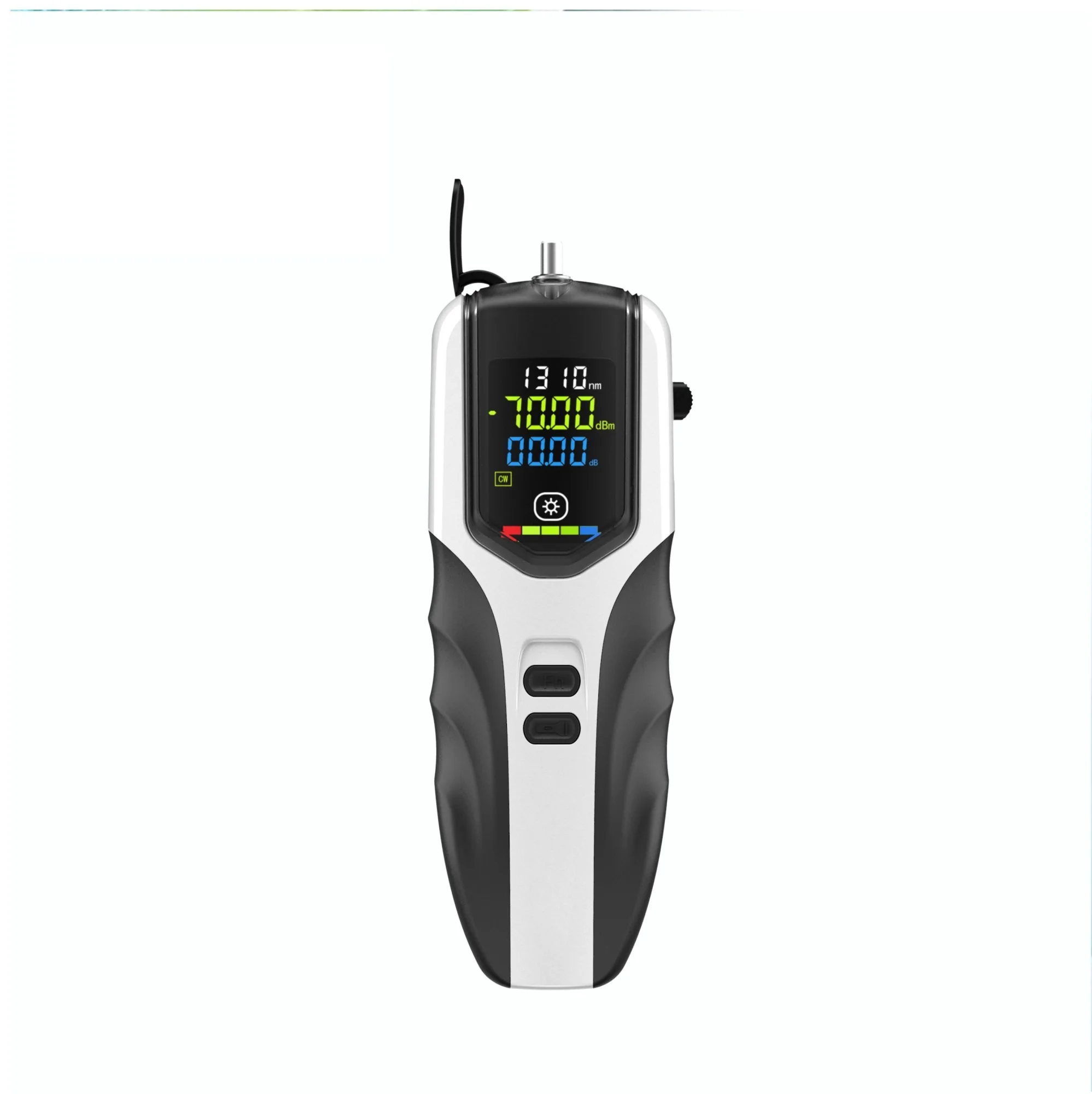 

High Precision Rechargeable Battery Optical Power Meter V9 Color LCD Screen With Flash Light OPM Free Shipping