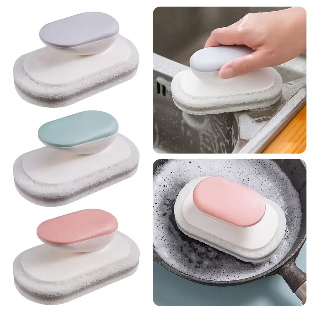 

Kitchen Stove Pot Brush Cleaning Brush For Decontamination Bathtub Ceramic Tile Dish Sink Sponge Brush