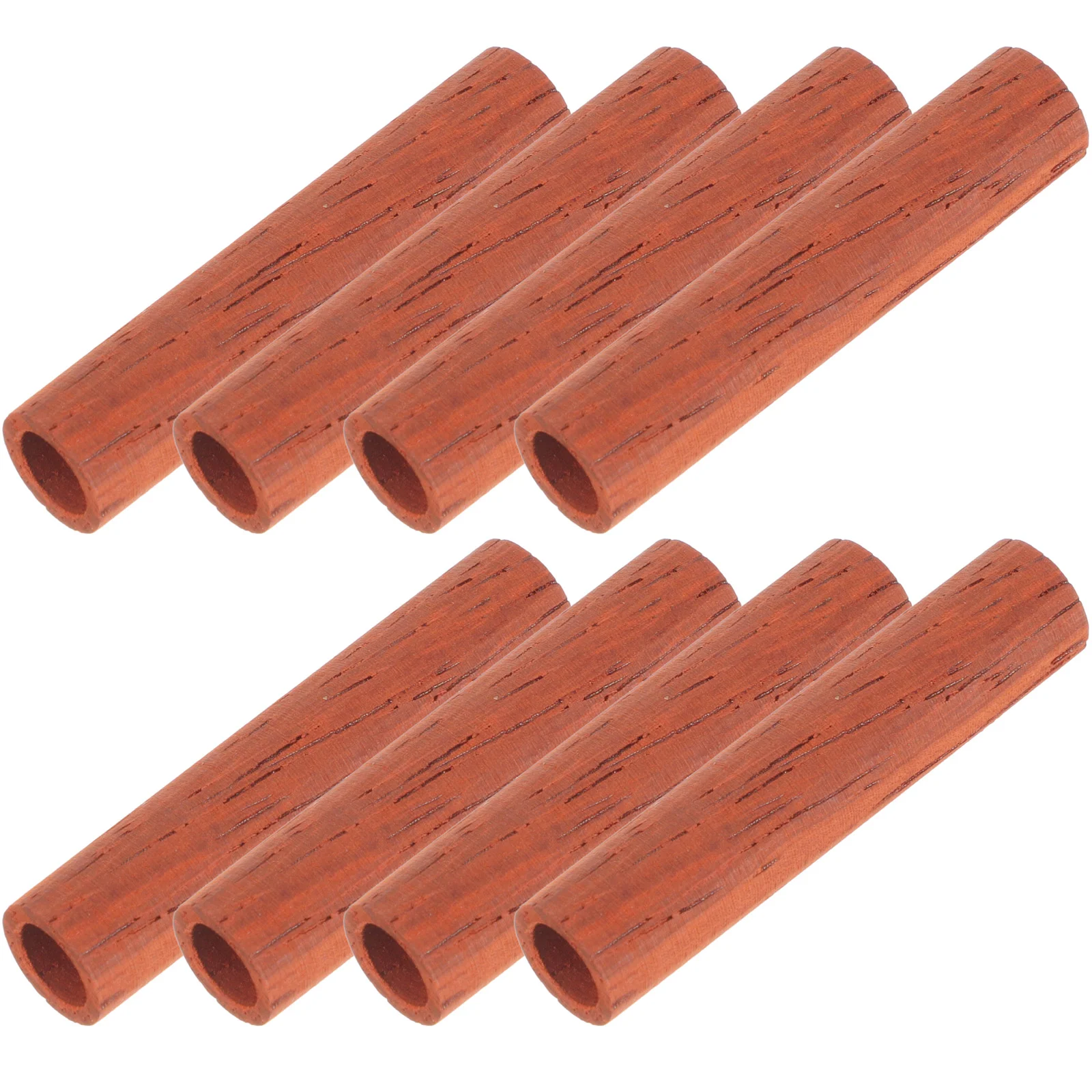 

8pcs Guitar Truss Rod Wooden Tube Covers Stable Wood Truss Rod Pipe Sleeve for Guitars