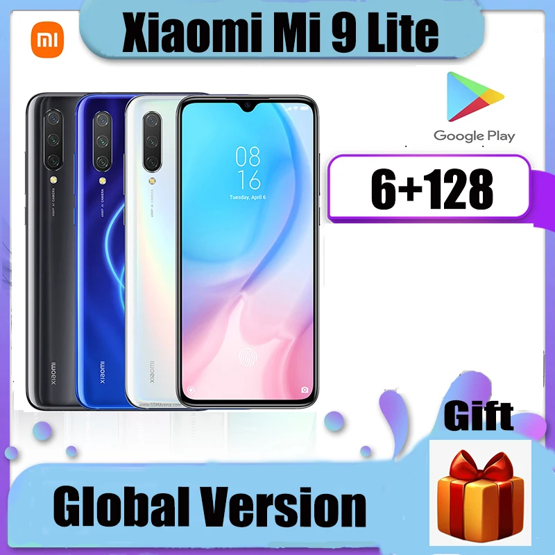 Smartphone Xiaomi Mi 9 Lite/Mi 9cc inche 6.39 Battary 4030mAh 6GB+128GB Snapdragon 710 Gloabl Version