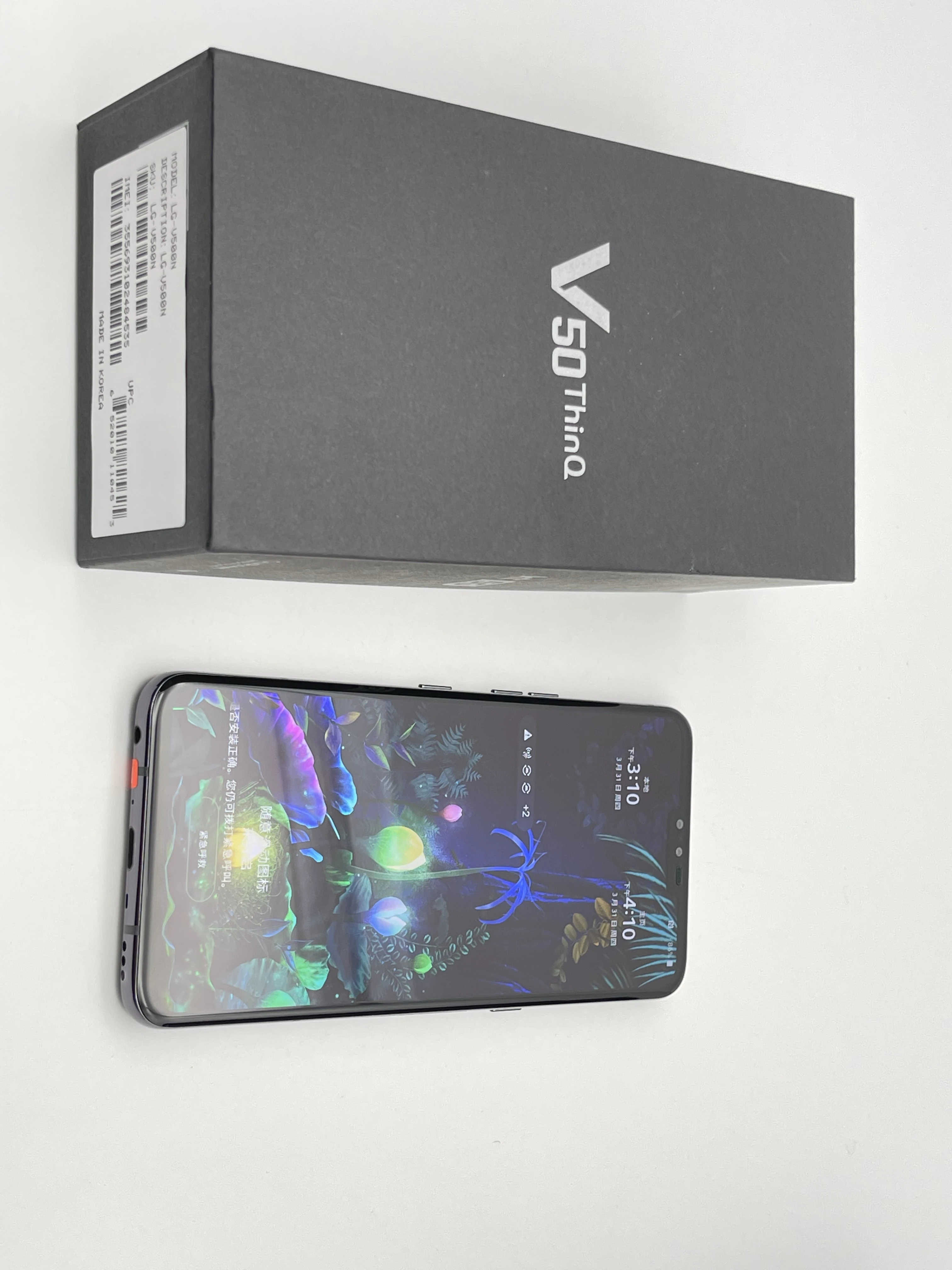 lg v50 thinq v500n original unlocked 6 4 inches cellphone 6gb 128gb rom 16mp camera android 11 0 free shipping free global shipping