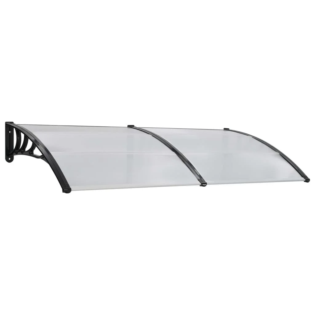 

Door Canopy Black 78.7"x39.4" PC