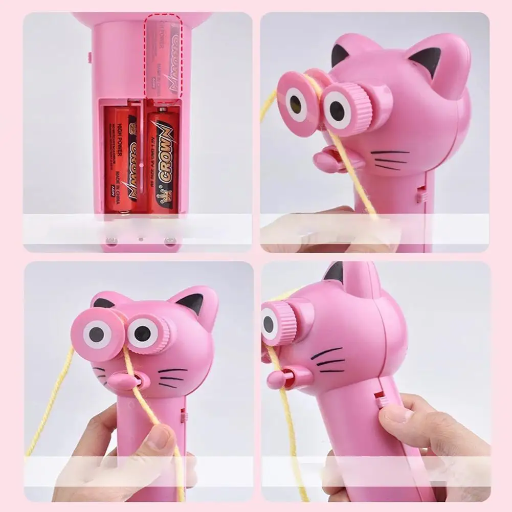 

Outdoor Children's Rope Launcher Floating Rope Christmas Electric Toddler Toys Boy Gift Outdoor Novelty Propeller Toys J3z1