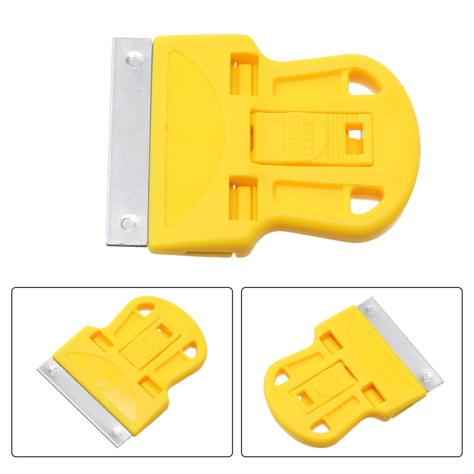 

Degumming Tool Sided Razor Scraper Cleaning Tool Plastic Blade Glass Cleaning Glue Removal Tool Hand Tools Remove Dirt