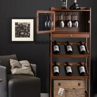 cxh wine living room foreign wine locker glass door wine grid small new european wine rack