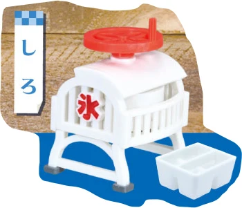 japan yell gashapon capsule toys kitchen ware household appliances model ice vintage cream machine free global shipping