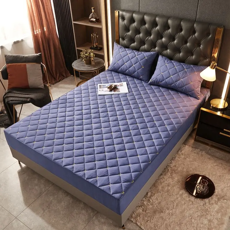 Съемный шестисторонний Универсальный Новый утолщенный стеганый чехол на матрас