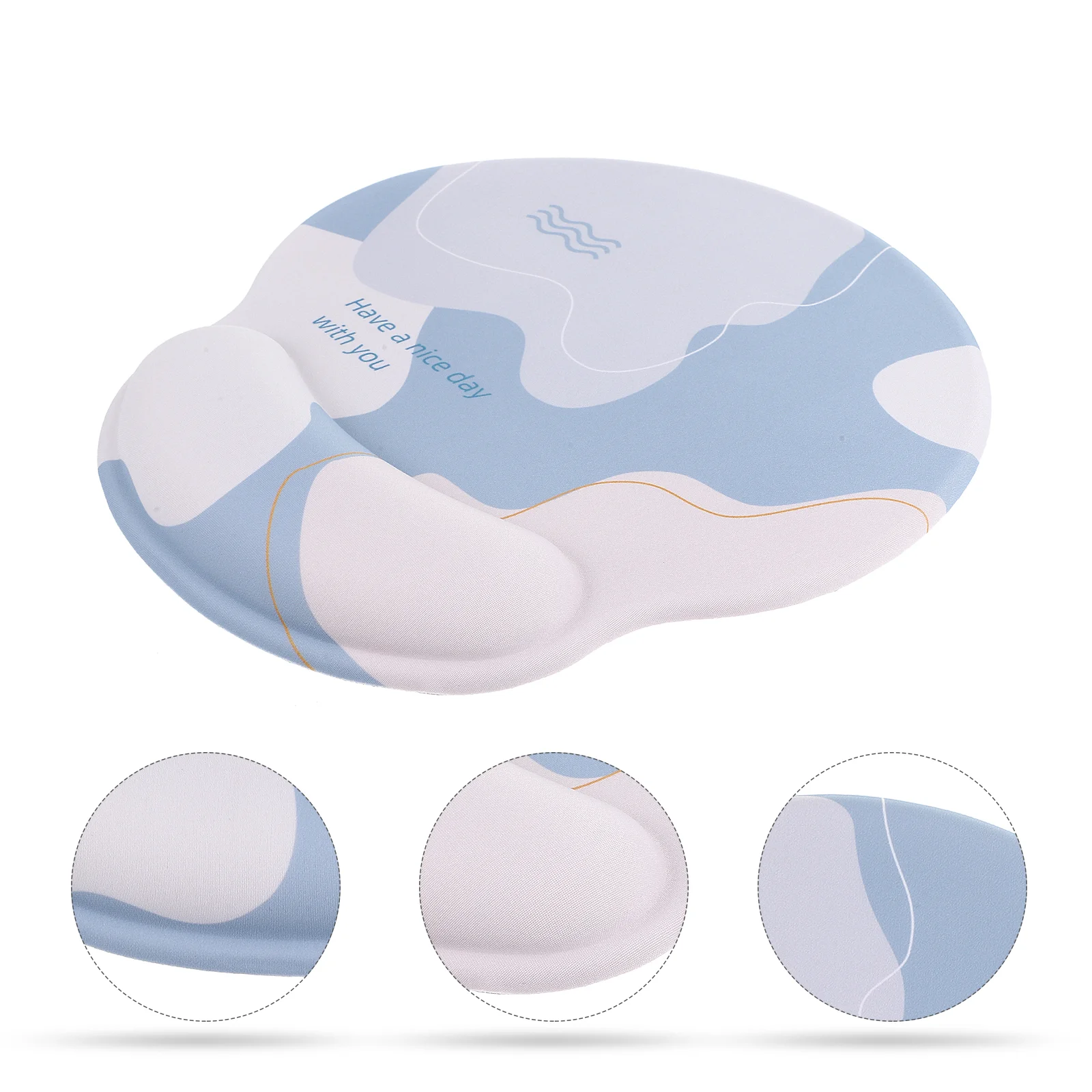 

Personalized Mousepad Pad with Wrist Rest Laptop Mousepads Wrist Support Pad Pad with Wrist Support Rest