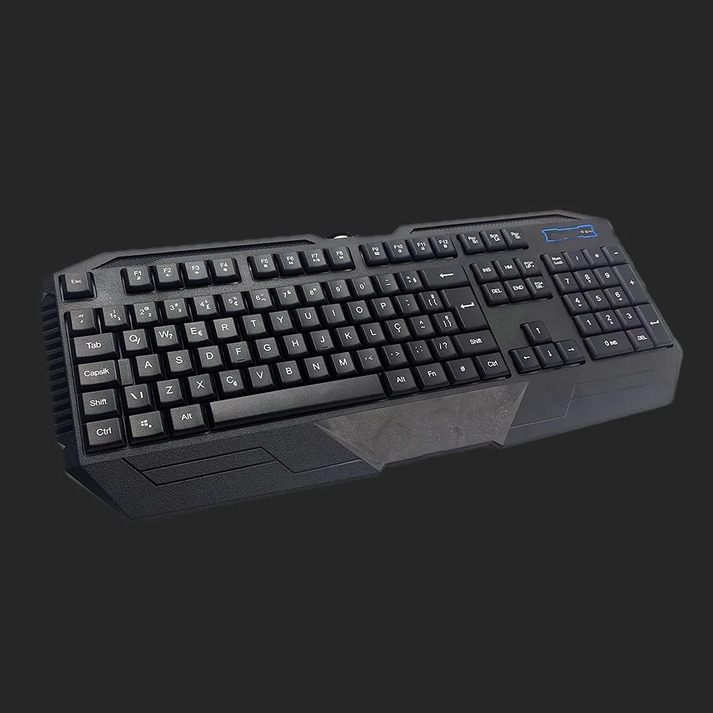 

2023 new Keyboard Brilliant Standard Black USB Gamer Keyboard ABNT2 K130-9XW72AA - Perfect For A Complete Gaming Experience.