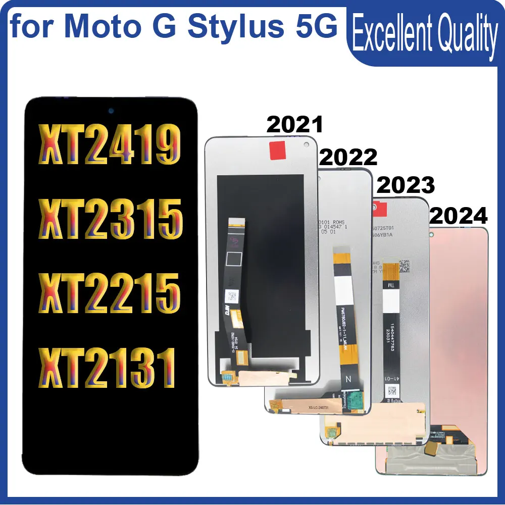 Новинка для Motorola Moto G Stylus 5G 2021 XT2131 ЖК-дисплей дигитайзер сенсорного экрана замена