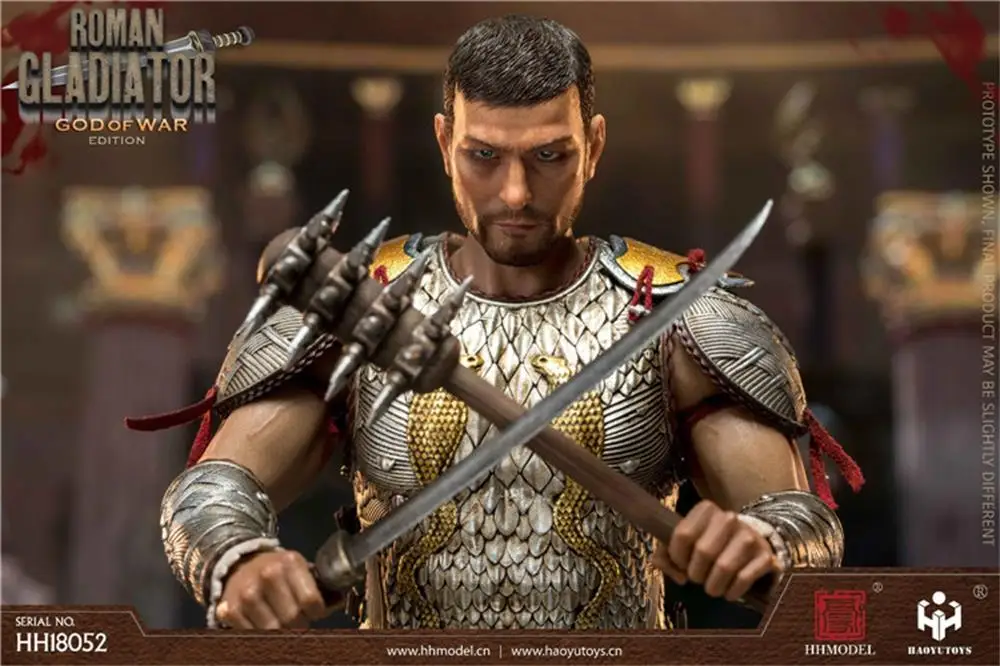 

HHMODEL & HAOYUTOYS HH18052 1/6 Imperial Legion Series Roman Gladiator Battle Conflict Weapons Sword Dagger For Scene Component