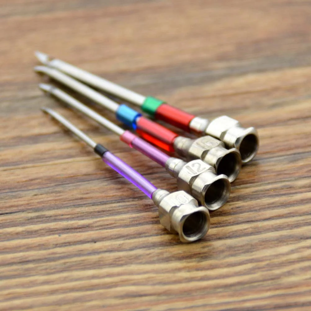 1 Set French Crochet Embroidery Tambour Crochet Hook Tambour Hook Beading Large Hole Sewing Embroidery Pen