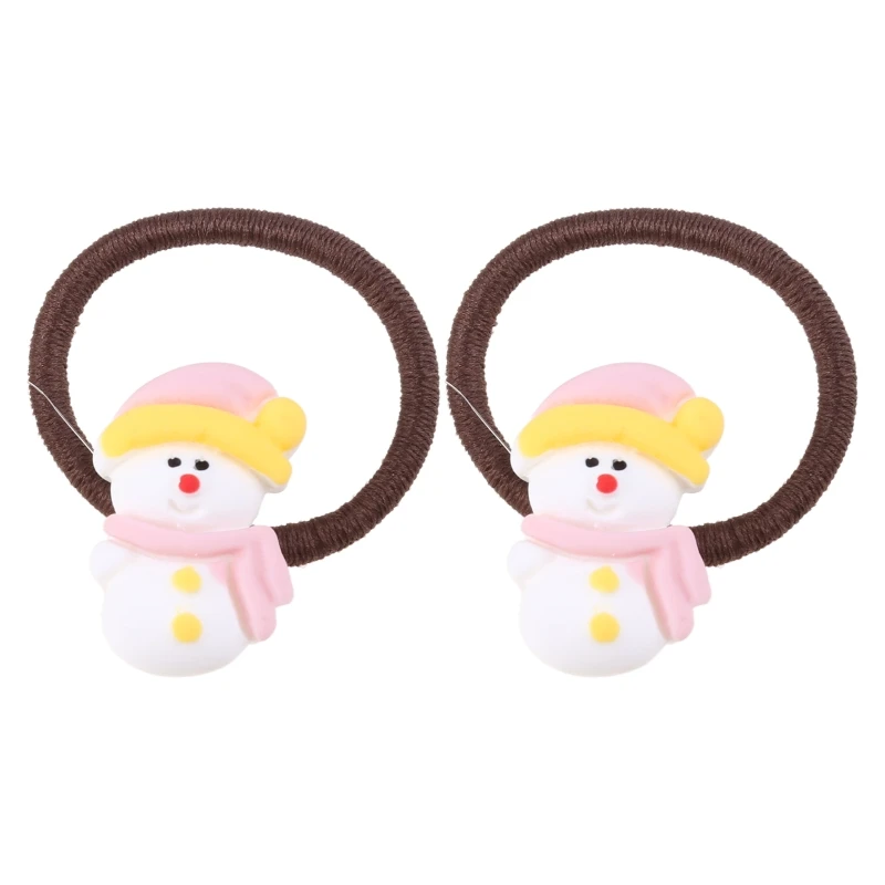 

Christmas Hair Rope Furry Elastic Hair Bands Lovely Headbands Hair Tie Pack of 2