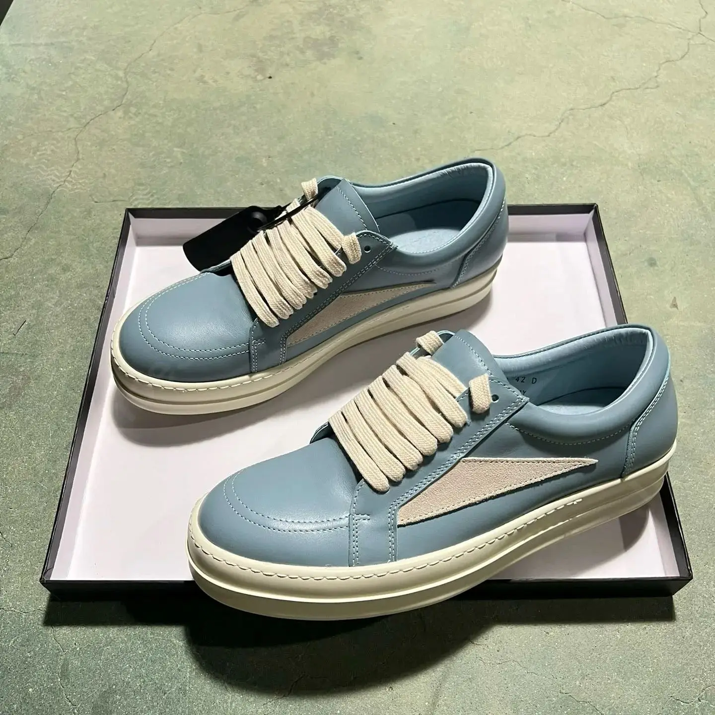 Роскошная брендовая обувь Ricks Кожаная Мужские кроссовки Женская повседневная