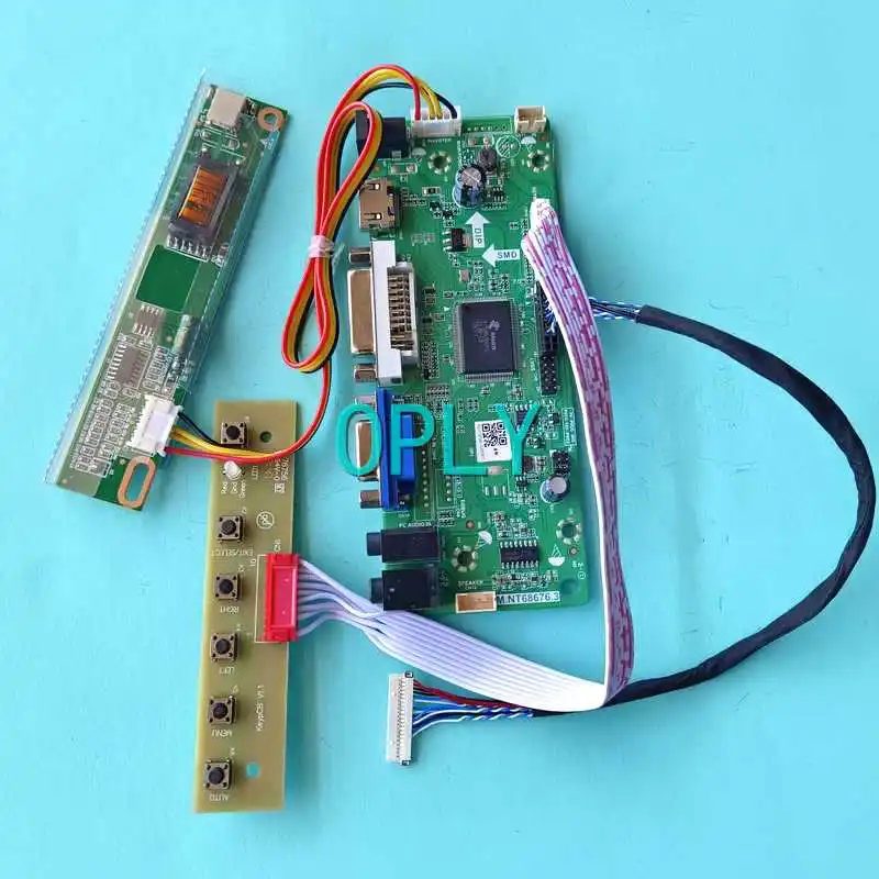 

Плата контроллера экрана для ноутбука LTN141XF LTN141XJ, плата HDMI-совместимая с VGA DVI 14,1 ", комплект «сделай сам» 1024*768 LVDS 20 Pin 1-CCFL