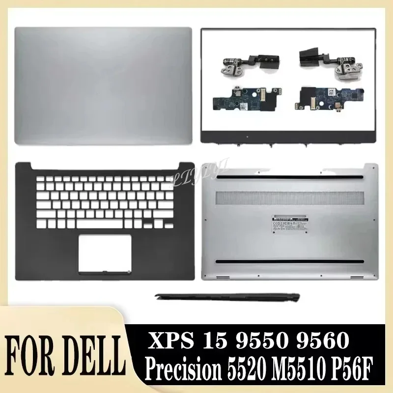 Новинка для ноутбука DELL XPS 15 9550 5510 M5510 P56F задняя крышка/передняя панель/петли/Упор