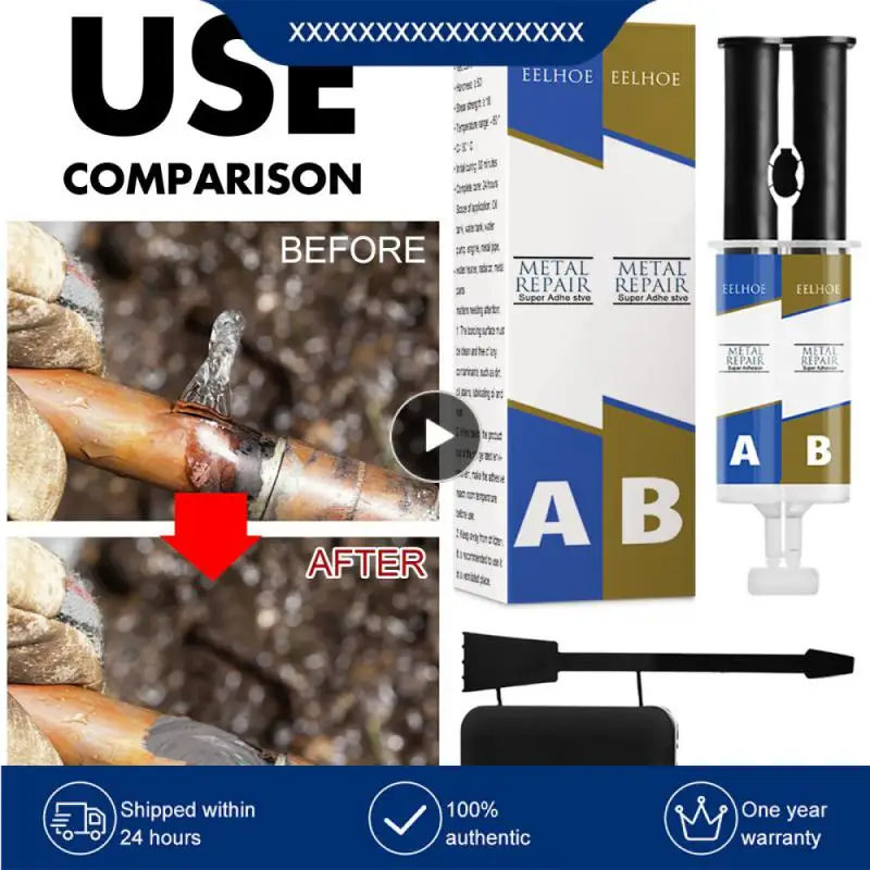 

AB Strong Bonding Sealant Casting Repair Glue Powerful Machine Metal Home Casting Repair Glue Quick-fix Adhesive Epoxy Supplies