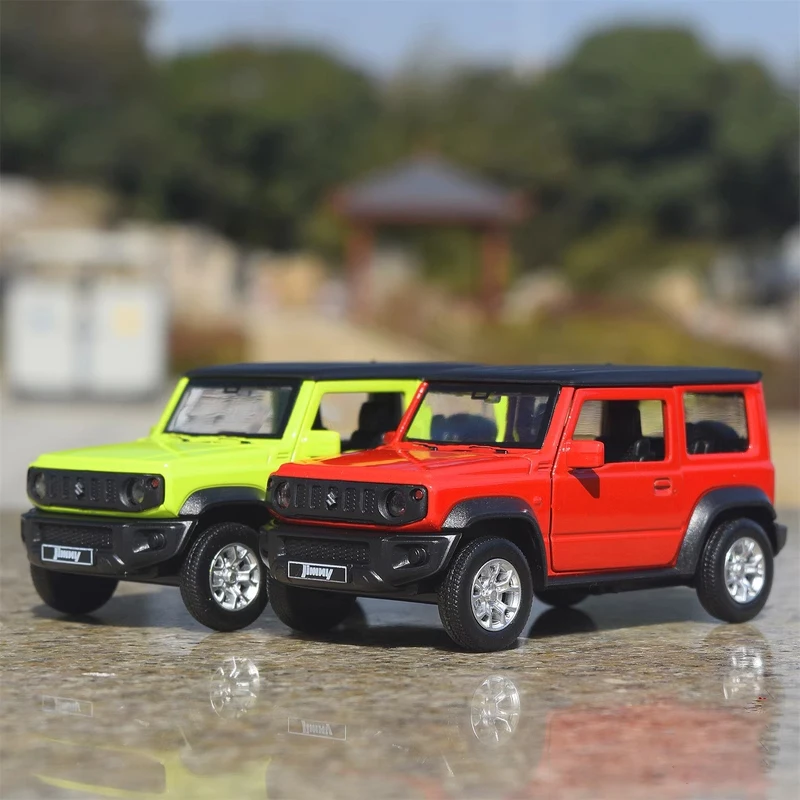 1:32 Suzuki Jimny SUV литые автомобили и игрушечные модель автомобиля Миниатюрная в