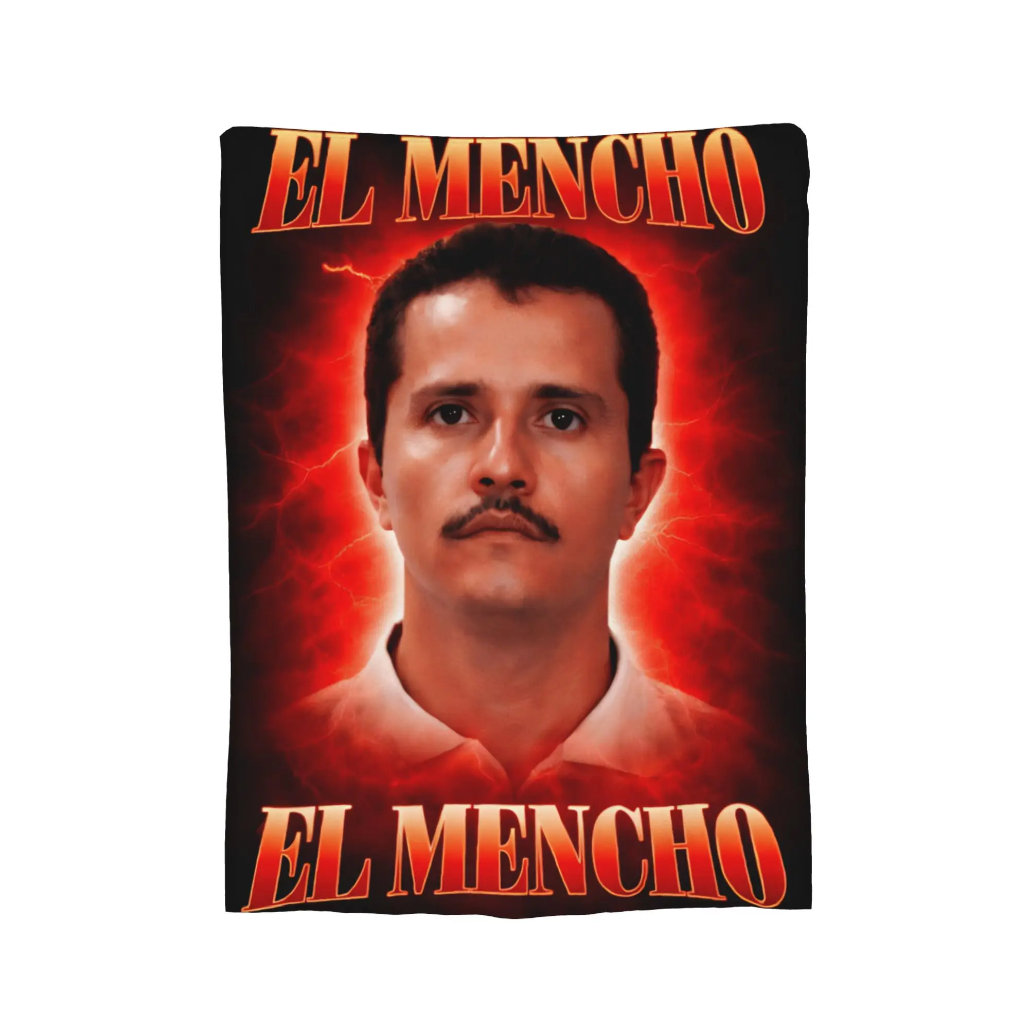 Фото Плед El Mencho из флиса для лета, дышащий, очень теплый, для кондиционированных помещений, для кровати, путешествий, как коврик №2