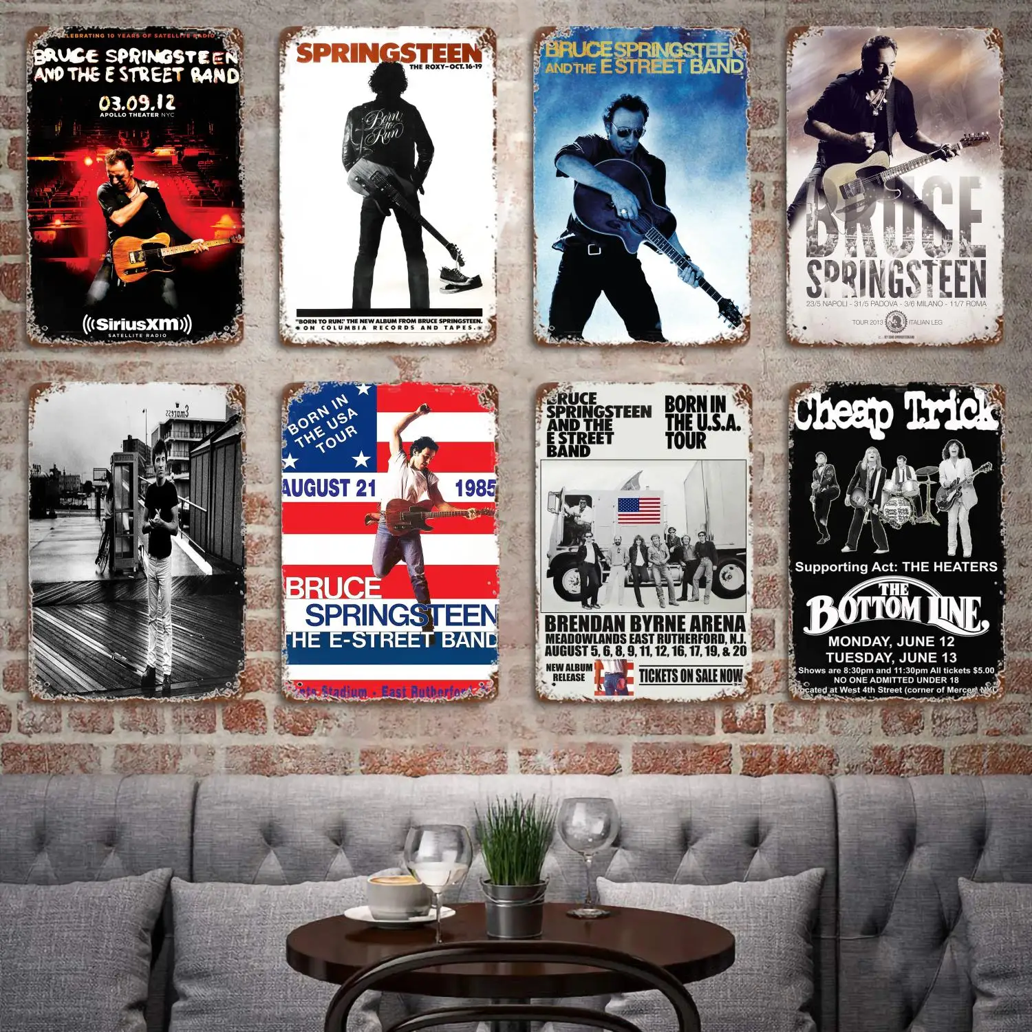 Декоративный постер в виде группы Брюса прунстина, винтажный жестяной знак, металлический знак, для паба, бара, мужской пещеры, клуба, настенное украшение