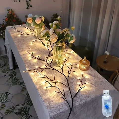 Светодиодная гирлянда ветки дерева Peach Forest