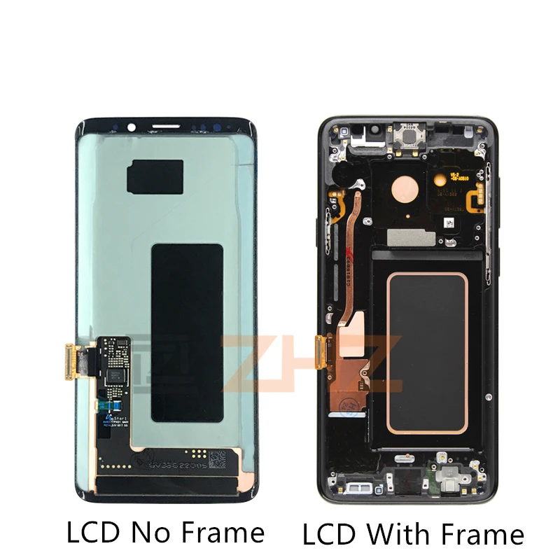for samsung galaxy s9 plus lcd s9 display g965f s9 g960f touch screen digitizer assembly display for samsung s9 lcd repair parts free global shipping