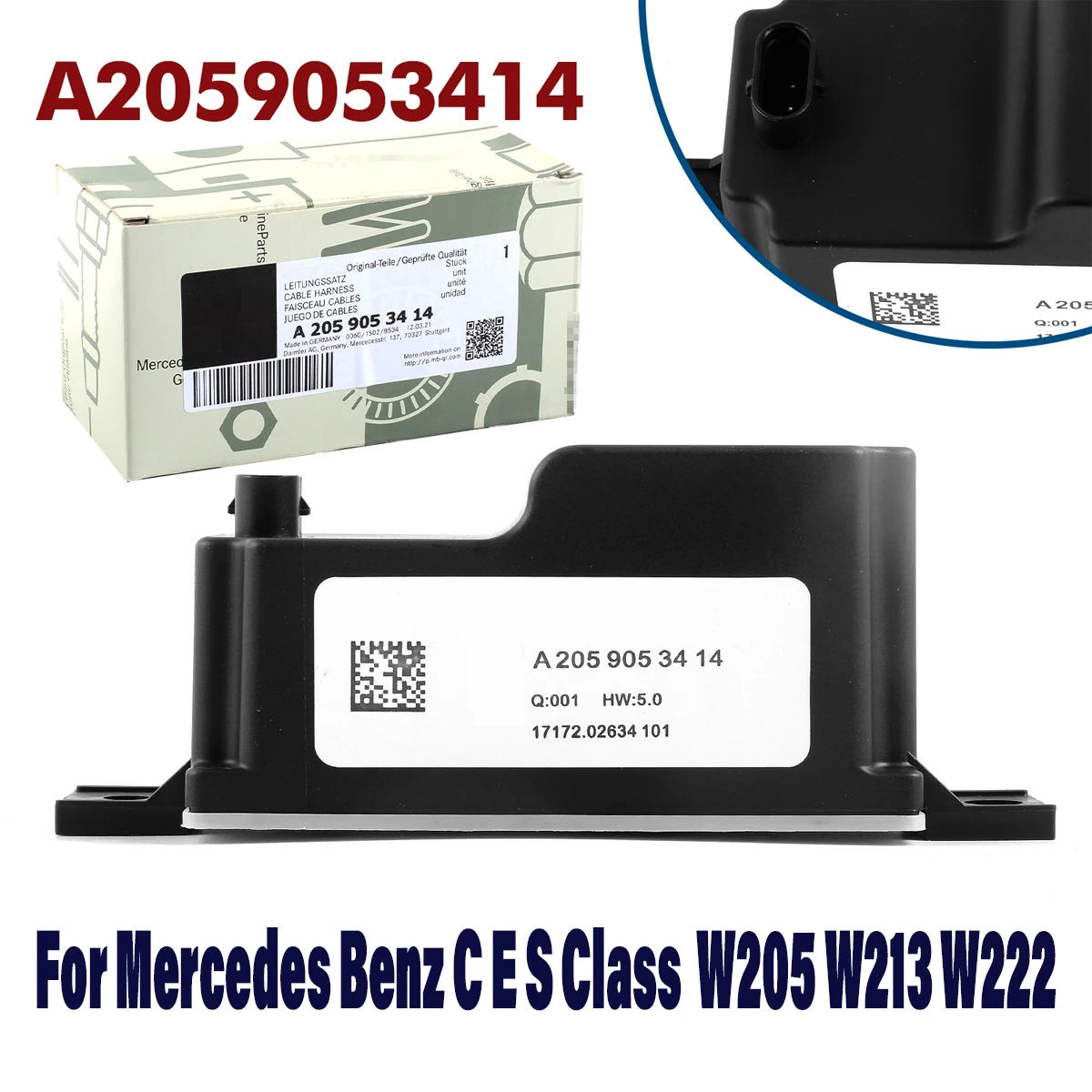 

A2059053414 Car Voltage Transformer Voltage Converter 2059053414 For Mercedes Benz C E S Class W205 W213 W222 A2059052809