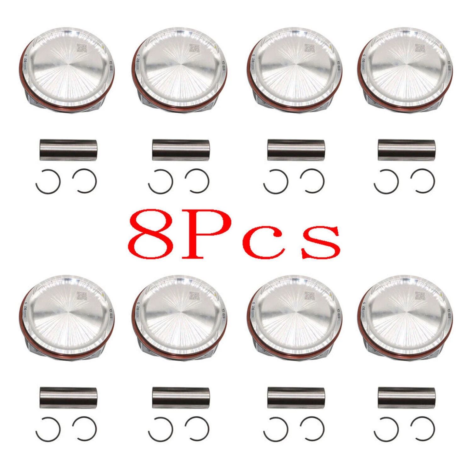 Комплект поршневых колец для Jaguar Land Rover AJ133 5 0 V8 8 шт. сверхзаряженный двигатель с