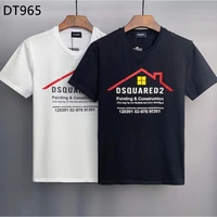 2022 dsquared2 cotton round neck short sleeve letter print t shirt mens clothing tops dt965