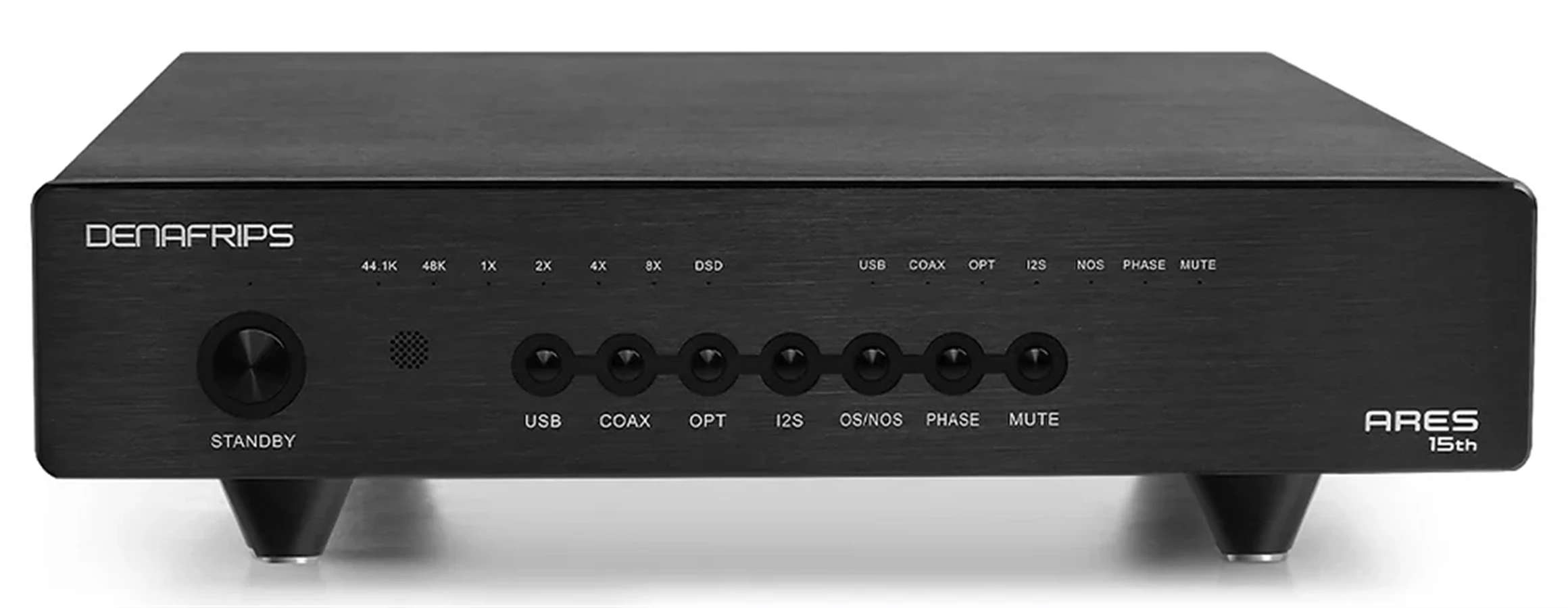 Фото Denafrips ARES 15TH DAC R2R+Architettura DSD. Коаксиальный*1 OPT*1, I2S*1, обработка цифровых сигналов USB2.0 через FPGA.ARES 15TH №1