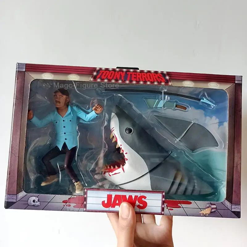Фигурка NECA Jaws Matt Hooper фигурка одежды Toony Terrors челюсти и Quint модели акулы игрушка