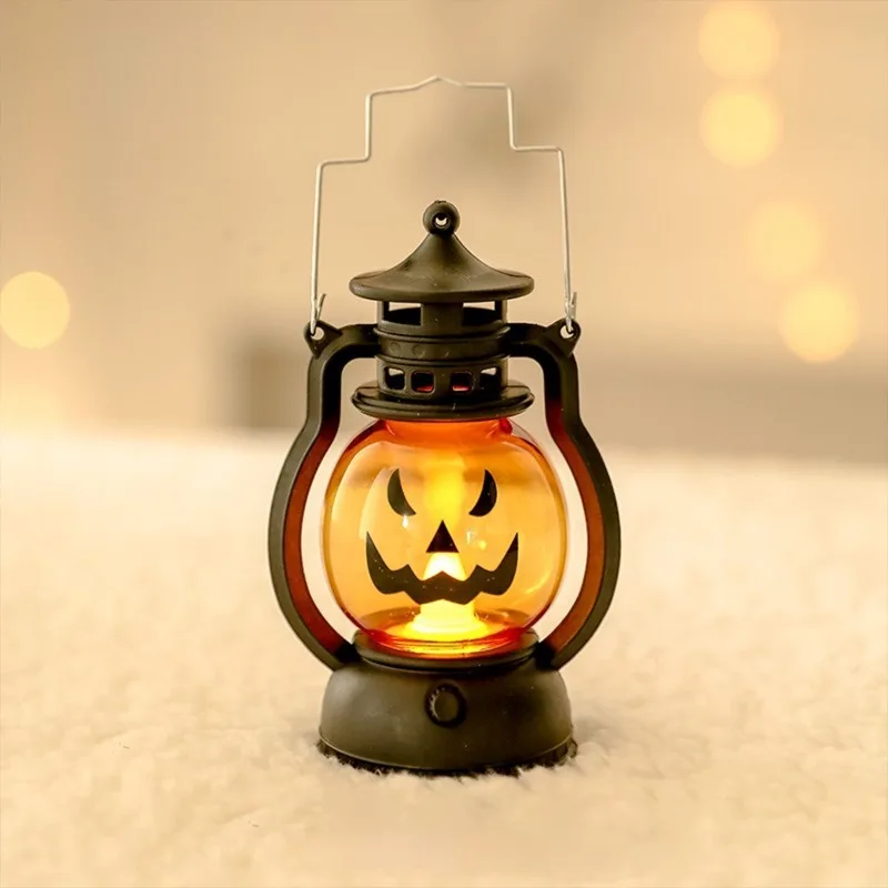 

Портативная пластиковая тыквенная лампа для Хэллоуина