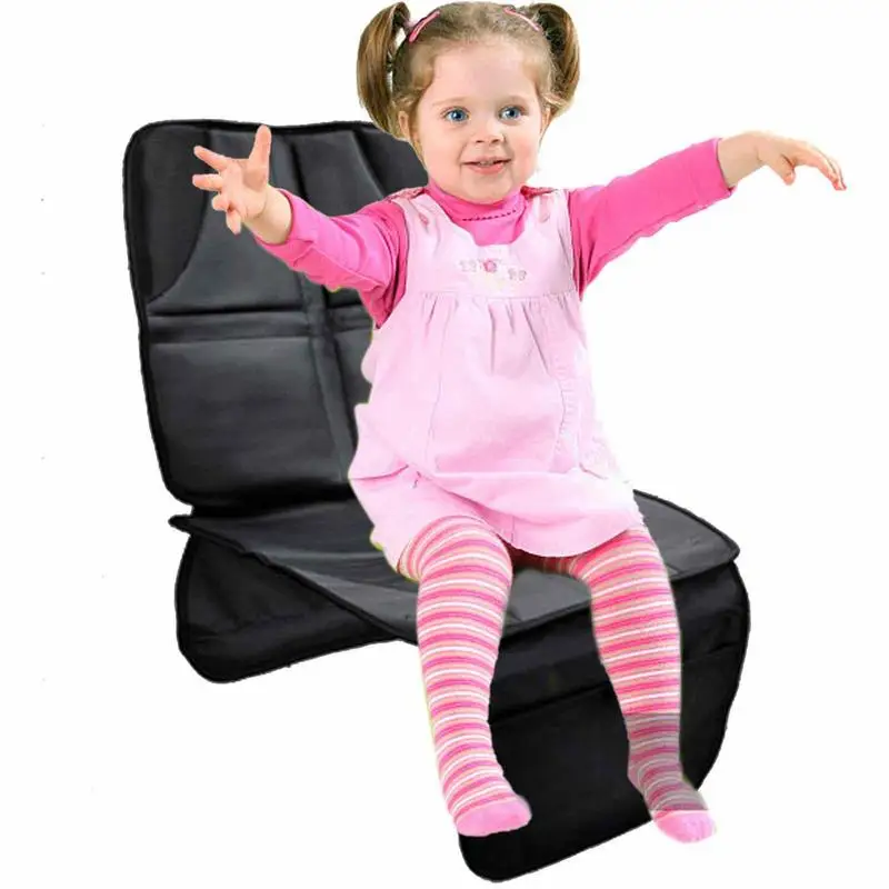 

Car Seat Cover Oxford Leather Non-Slip Four Season Protective Cushion Front Rear Backrest Mat For Baby Kids Interior Accessories
