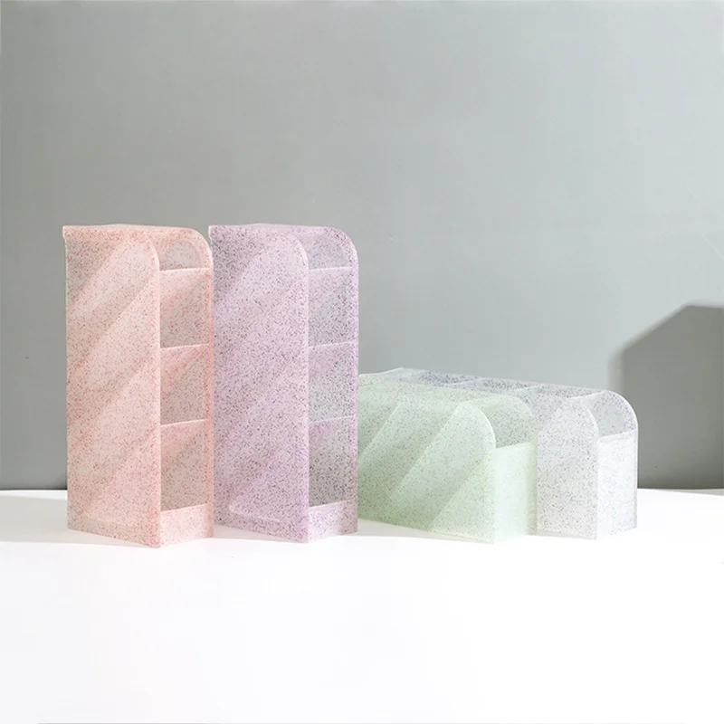 

Cute Pen Holder Large Capacity Desk Accessories Pencil Makeup Storage Box Desktop Organizer Stand Case School Office Stationery