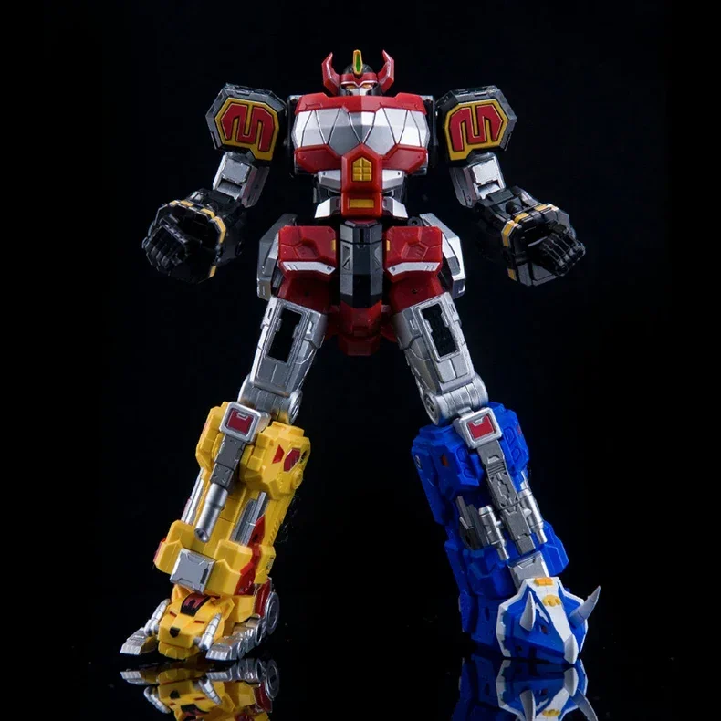 Фото Женская экшн-фигурка счастливого кота Megazord MICRO COSMOS MC03, дракон, Цезарь, могучий морфин, Power TEAM, аниме №5