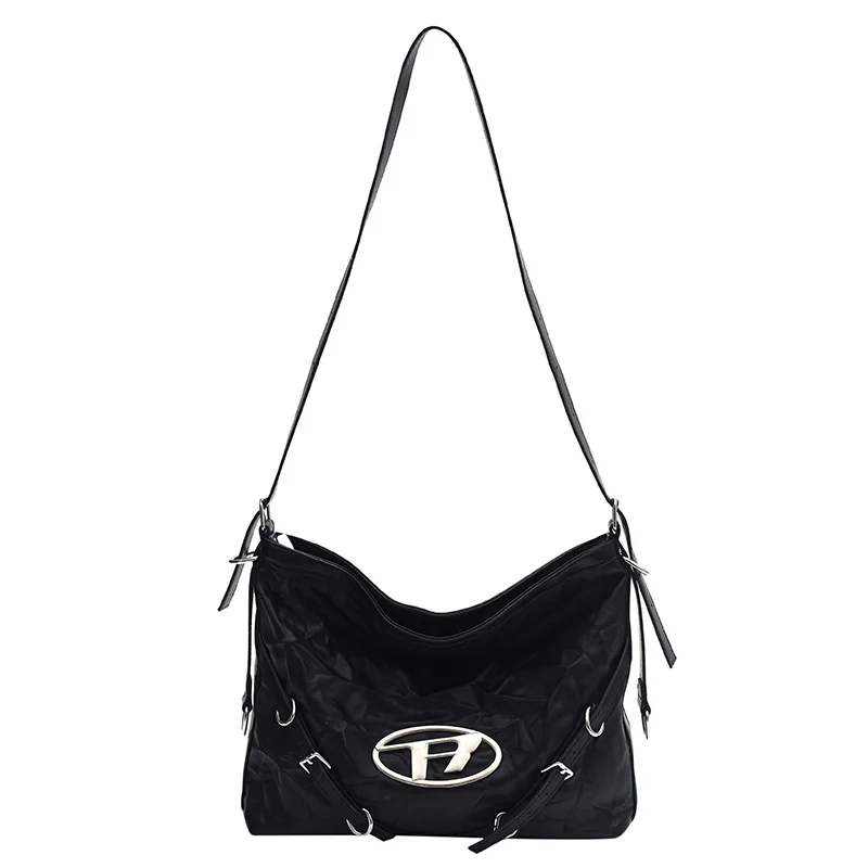 Дизайнерская сумка через плечо с надписью и блестками женская модная