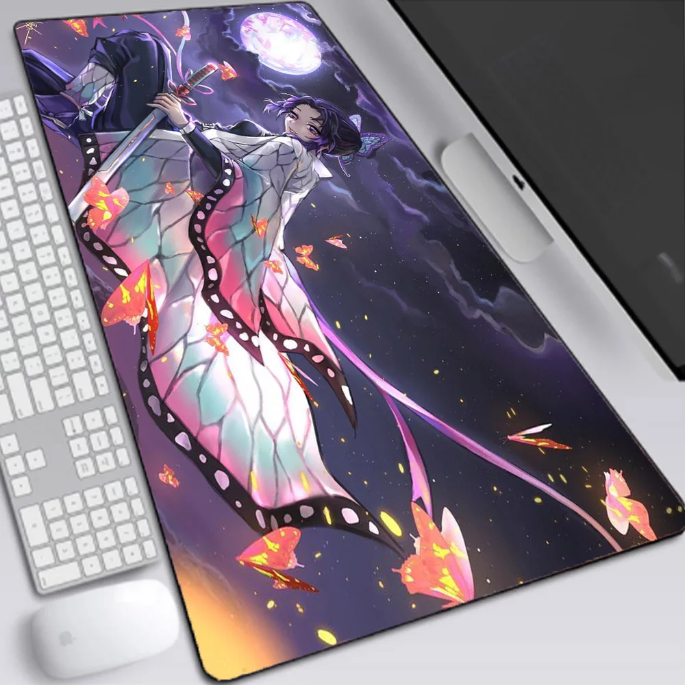 

Anime Large Mouse Pad Blue Girl Mini Pc Game Player Computer Piece Wholesale Notebook Rubber Desk Mat Kawaii genshin impact pad