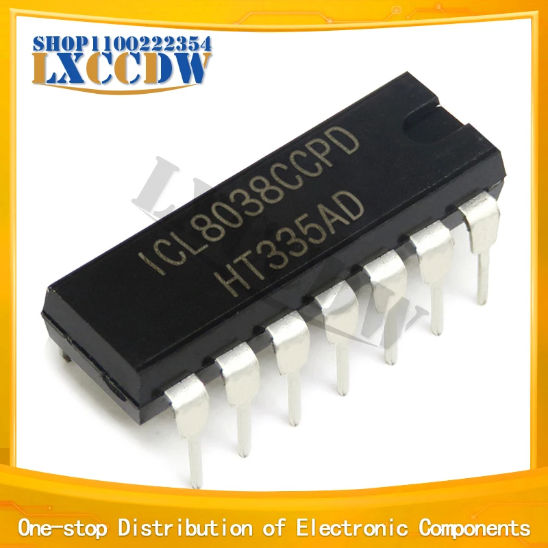 

10 шт. ICL8038CCPD DIP14 ICL8038 DIP 8038CCPD DIP-14