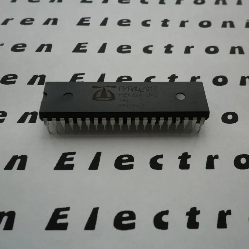 

1 pcs x P8X32A-D40 32-bit Microcontrollers - MCU DIP-40 package Propeller Chip